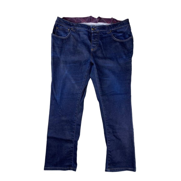 Isaia Napoli Selvedge Designer Denim Jeans 40 slim